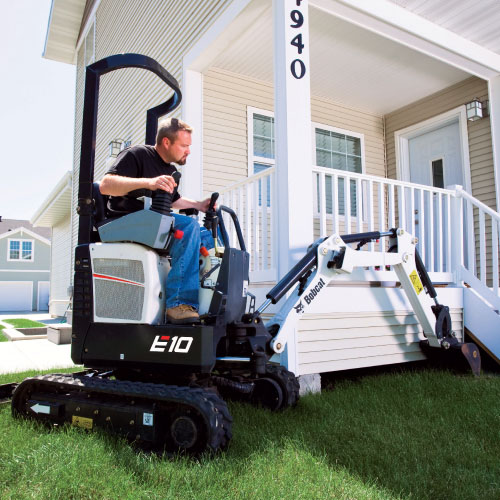 Bobcat E10 1.0t Excavator Hobart Plant Hire